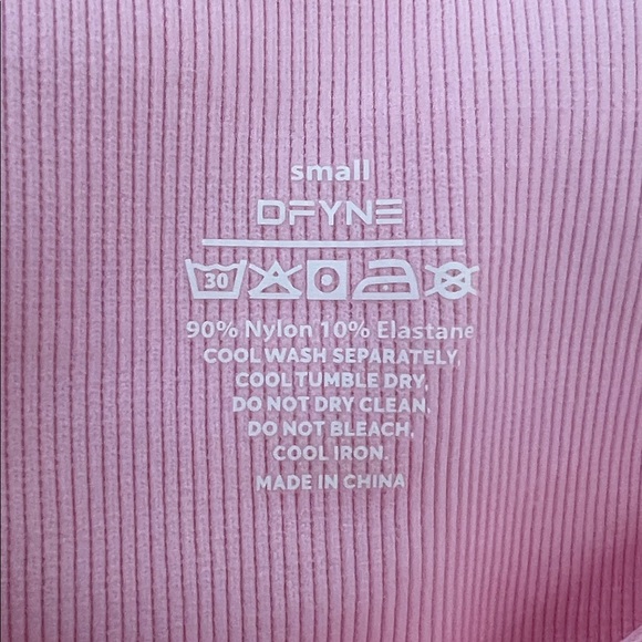 Dfyne pink leggings size small - Picture 2 of 3